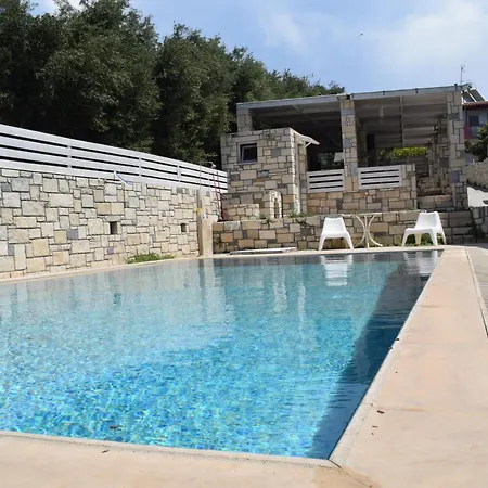 Aquarock Villa With Private Pool Prassas Exterior photo