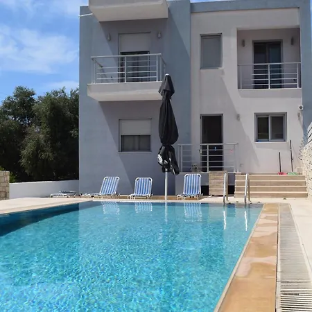 Aquarock Villa With Private Pool Prassas Exterior photo