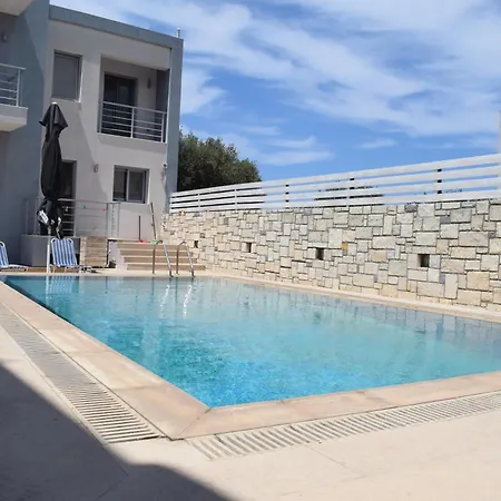 Aquarock Villa With Private Pool Prassas Exterior photo