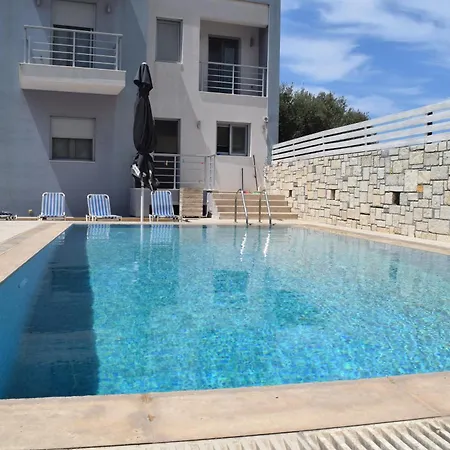 Aquarock Villa With Private Pool Prassas Exterior photo