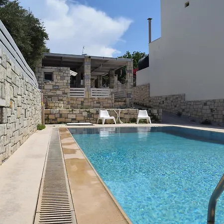 Aquarock Villa With Private Pool Prassas Exterior photo